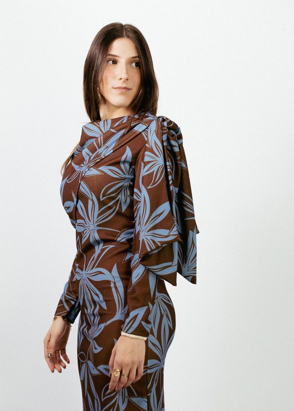 VESTIDO MURANO ESTAMPADO AZUL