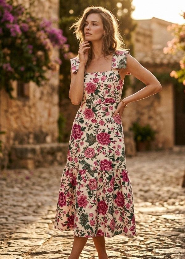 VESTIDO TOSCANA BEIGE