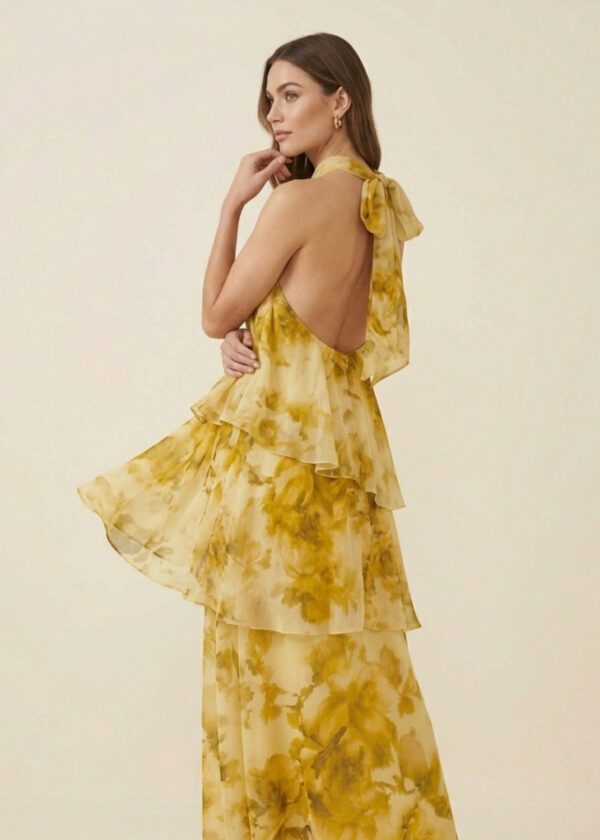 VESTIDO AZAHAR AMARILLO